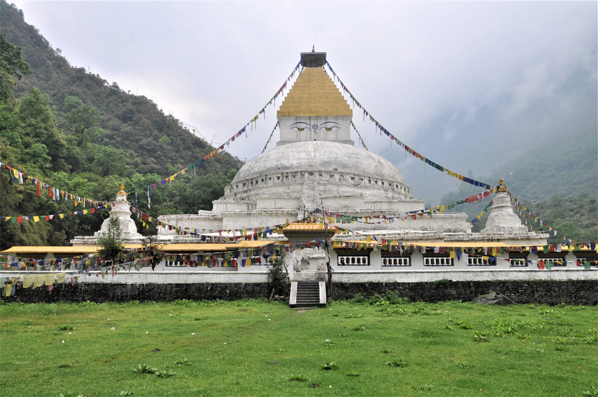 Gorsam Chorten - the peace stupa of tawang