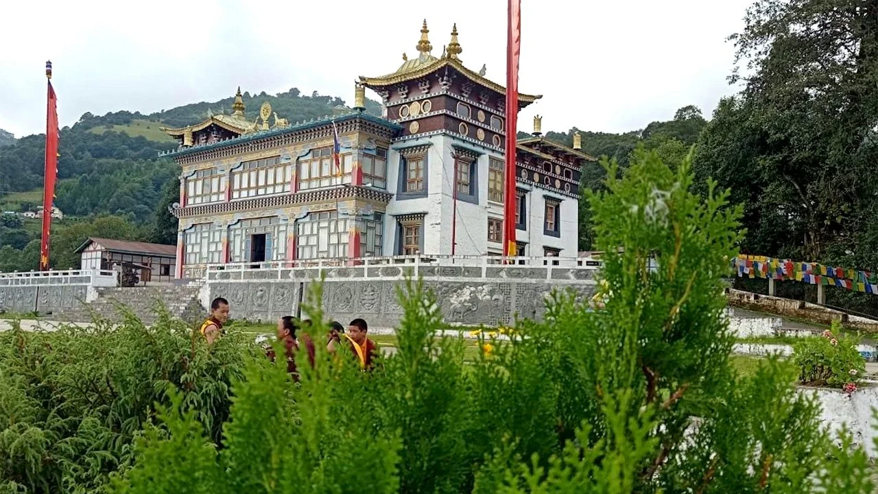 Khinmey Monastery in Tawang, Arunachal Pradesh